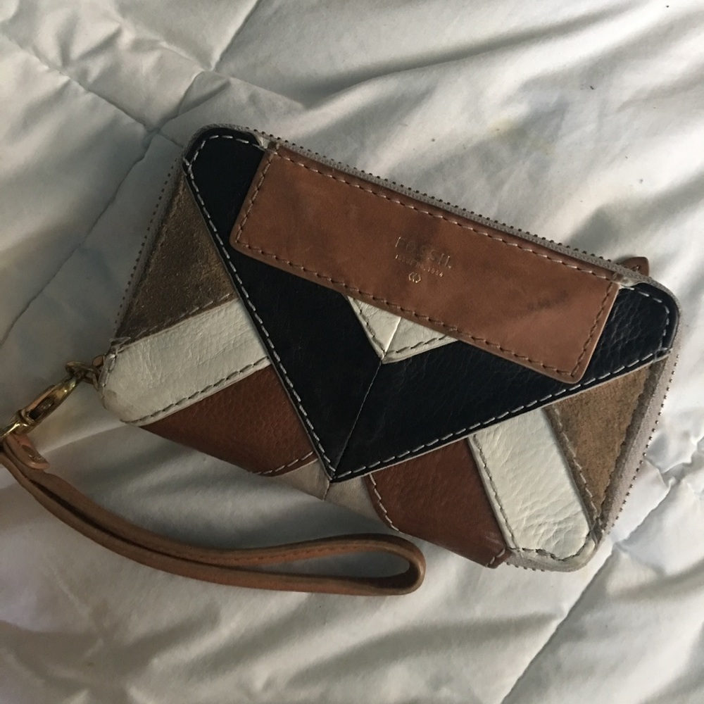 Fossil "Amanda Patchwork" Wallet - image 1